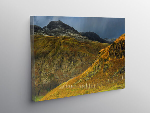 Harrison Stickle seen from Side Pike, Canvas Print