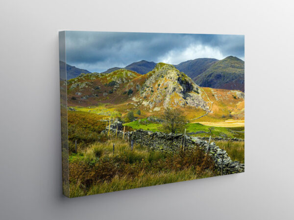 The Bell Coniston Fells Lake District, Canvas Print