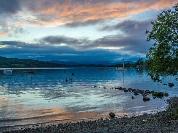 The Shore of Windermere on a Summer Evening